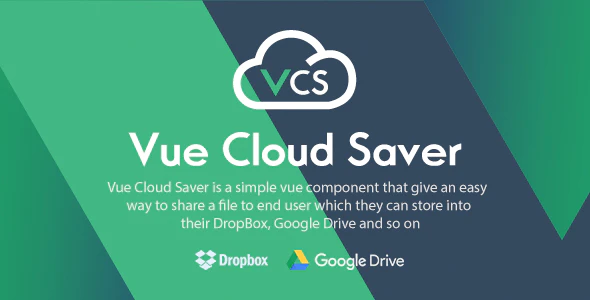 Cloud Saver – Best Vue Components for File Sharing